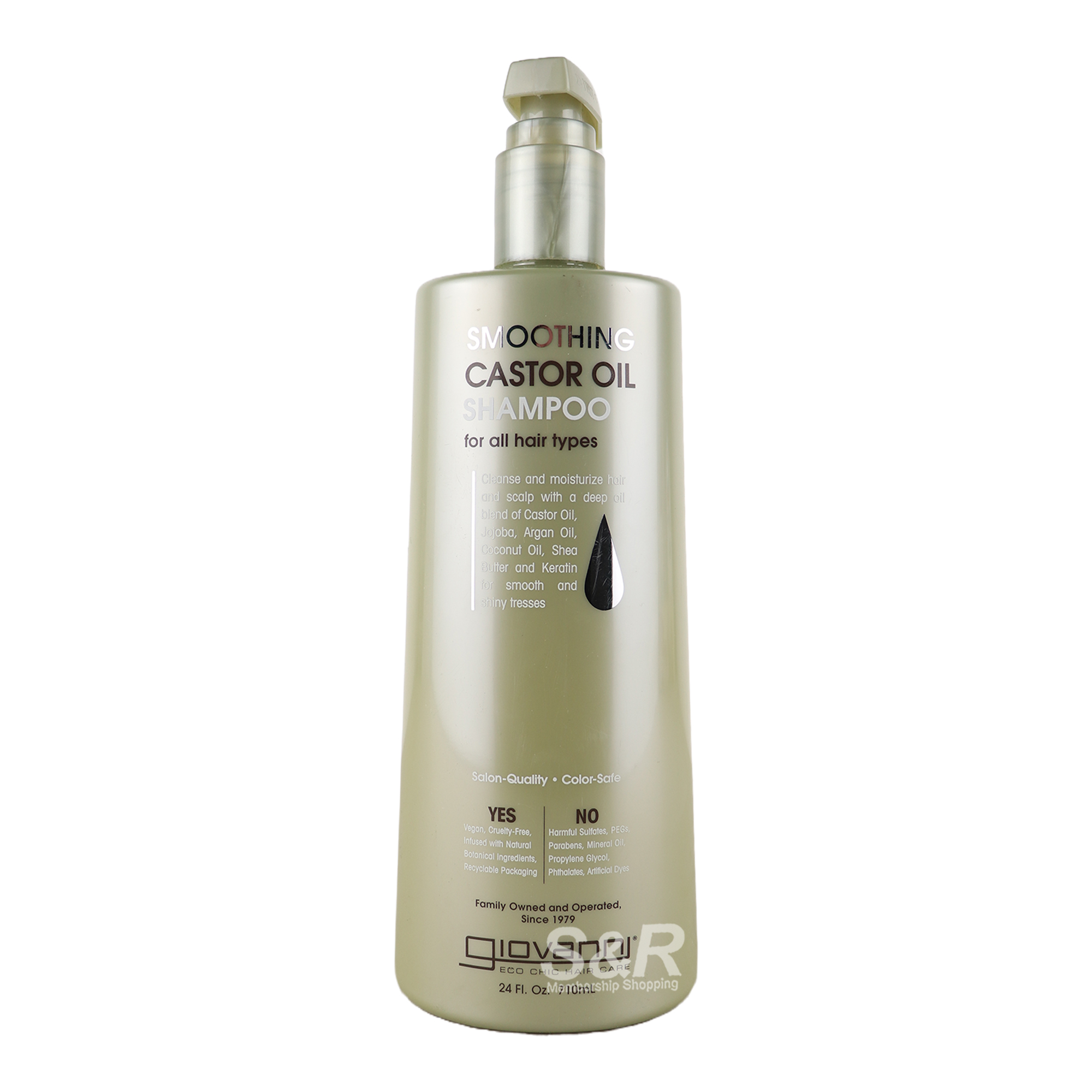 Giovanni Smoothing Castor Oil Shampoo 710mL Giovanni Smoothing Castor Oil Shampoo 710mL
